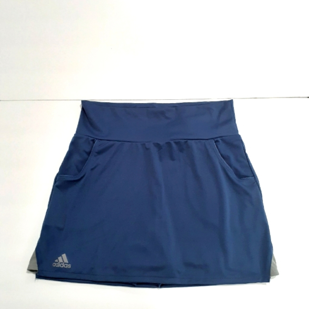 Adidas Girl's Club Tennis Skirt Tech Indigo Size M
